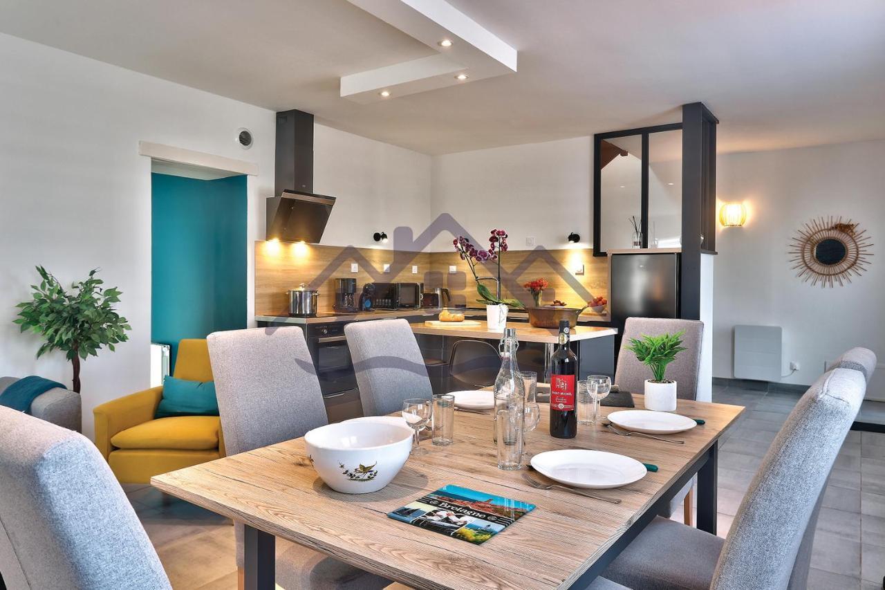 Villa Localise - M33B - Kerbraz, Maison En Duplex Avec Jardin Clos Au Guilvinec - Tout A Pied, Plages, Port, Centre, Commerces, Marche - Wif Inclus - Linge De Lit Inclus Exterior foto