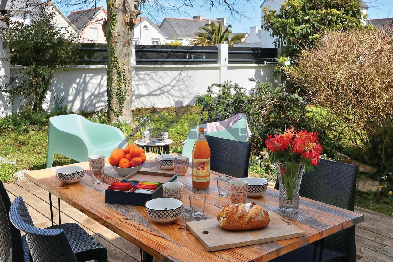 Villa Localise - M33B - Kerbraz, Maison En Duplex Avec Jardin Clos Au Guilvinec - Tout A Pied, Plages, Port, Centre, Commerces, Marche - Wif Inclus - Linge De Lit Inclus Exterior foto