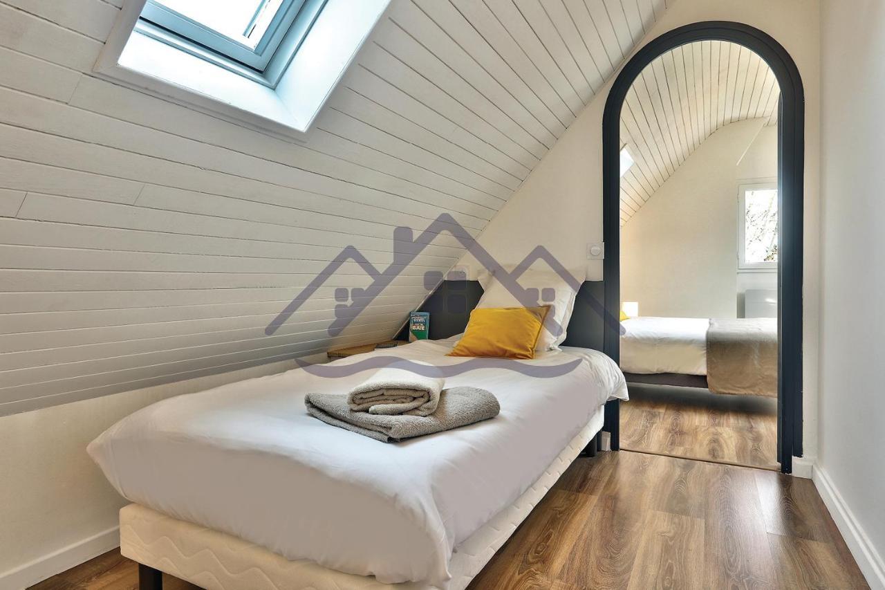 Villa Localise - M33B - Kerbraz, Maison En Duplex Avec Jardin Clos Au Guilvinec - Tout A Pied, Plages, Port, Centre, Commerces, Marche - Wif Inclus - Linge De Lit Inclus Exterior foto