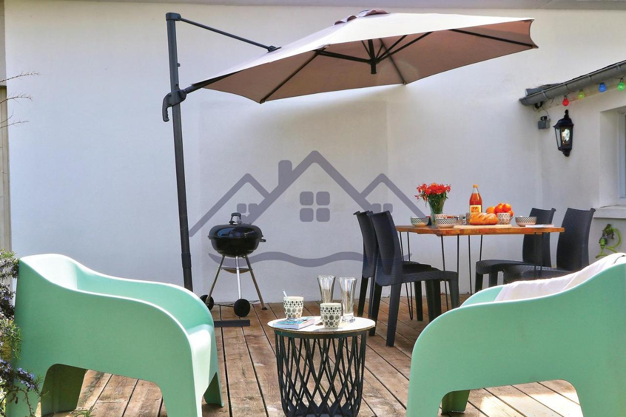 Villa Localise - M33B - Kerbraz, Maison En Duplex Avec Jardin Clos Au Guilvinec - Tout A Pied, Plages, Port, Centre, Commerces, Marche - Wif Inclus - Linge De Lit Inclus Exterior foto