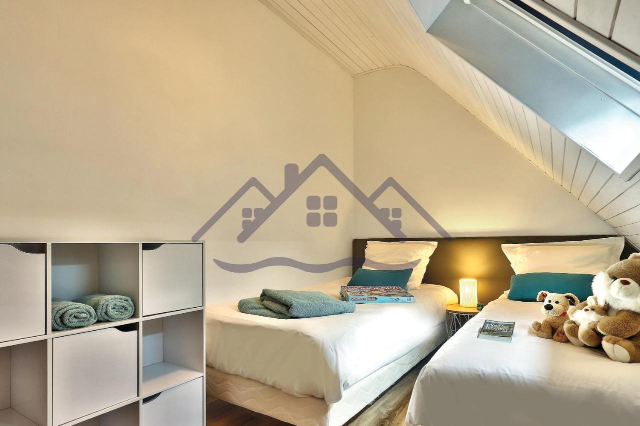 Villa Localise - M33B - Kerbraz, Maison En Duplex Avec Jardin Clos Au Guilvinec - Tout A Pied, Plages, Port, Centre, Commerces, Marche - Wif Inclus - Linge De Lit Inclus Exterior foto