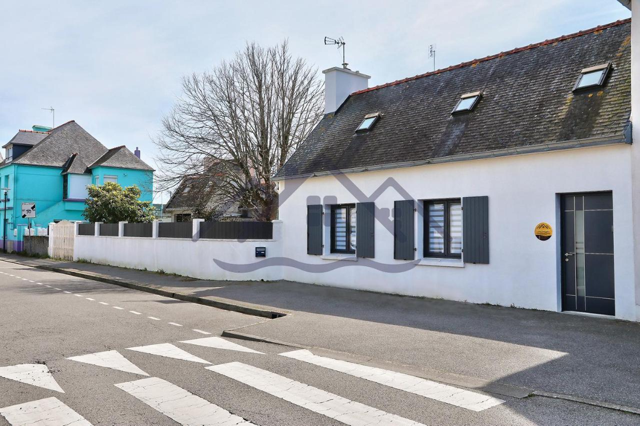 Villa Localise - M33B - Kerbraz, Maison En Duplex Avec Jardin Clos Au Guilvinec - Tout A Pied, Plages, Port, Centre, Commerces, Marche - Wif Inclus - Linge De Lit Inclus Exterior foto